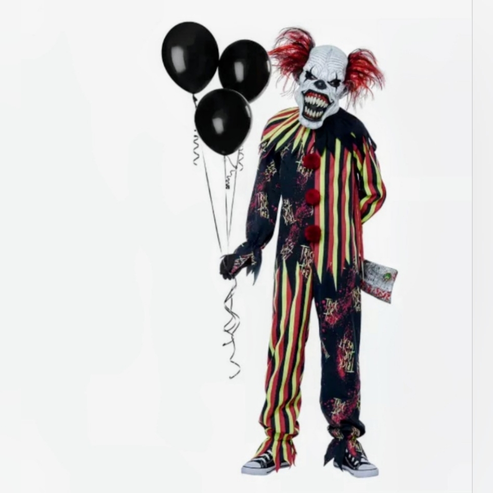 Spirit Glow-in-the-Dark Clown Costume for Kids